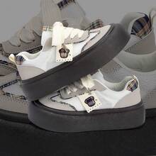 Men Casual Athletic Shoes - 棕色 - 查看 2