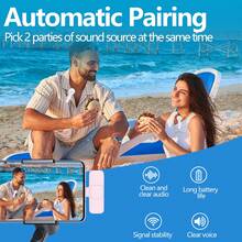 无线领夹式麦克风兼容 Iphone TypeC iPad 领夹式麦克风即插即用 2.4G 超低延迟内置降噪芯片工作时间用于视频录制采访播客 Vlog（粉色），领夹式麦克风兼容，播客麦克风>粉色，迷你粉色麦克风 - 粉色 - 查看 7