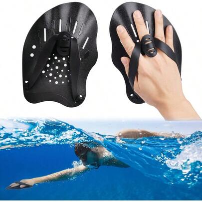 NEWAquatic Gloves Webbed Swimming Gloves Water Training Paddle7.3