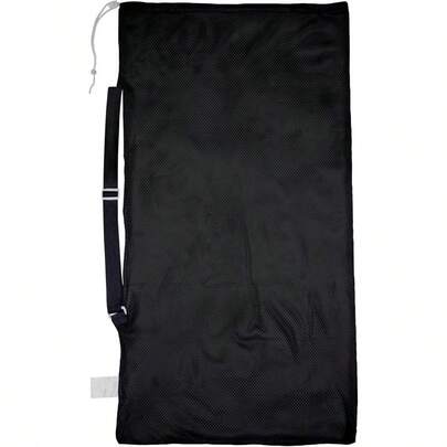 NEWChampion Sports Mesh Equipment Bag HeavyDuty Nylon Drawstring Bag With Lock ID Tag Breathable Storage Sack For Balls Swim Gear Laundry Toys Multiple Sizes Colors7.3