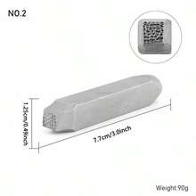 Steel Stamp Punch Set - Jewelry Metal Stamping Tools - Jewelry Engraving Tools - Jewelry Chasing Set Professional Craft Mold - Steel Texture - Suitable For Stamping On Wood, Leather, Jewelry And Other Materials - Handicraft Art Punch Set