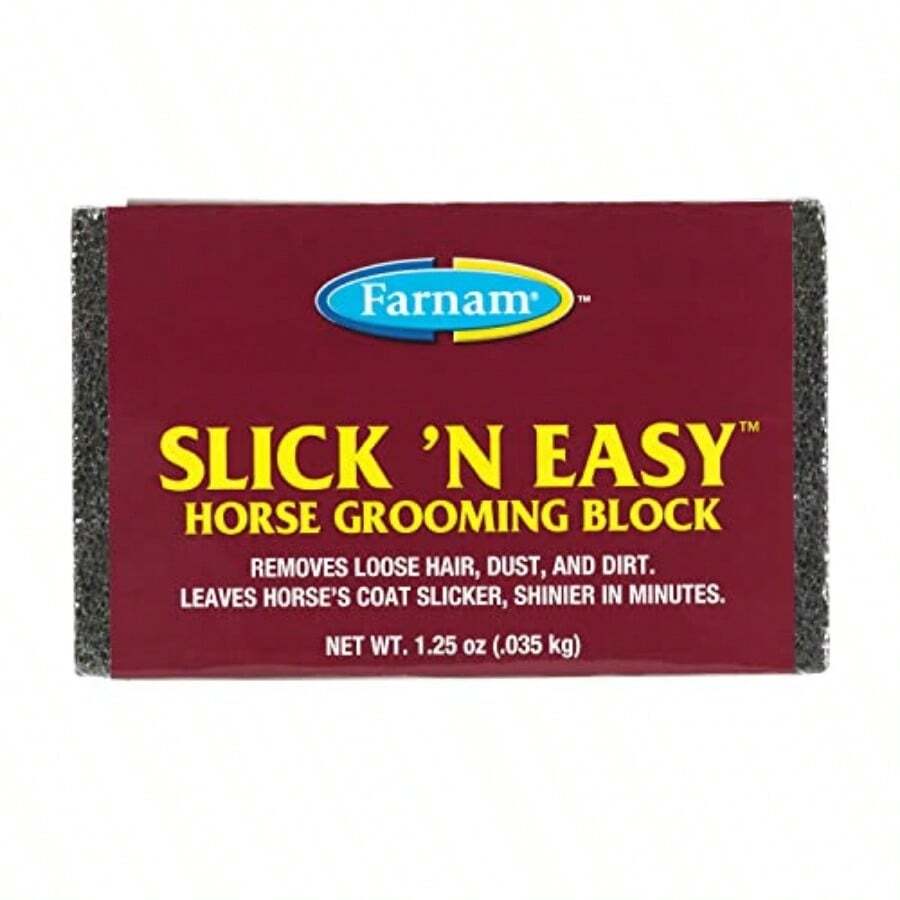 Farnam Slick 'N Easy Horse Grooming Block - 多彩 - 查看 1