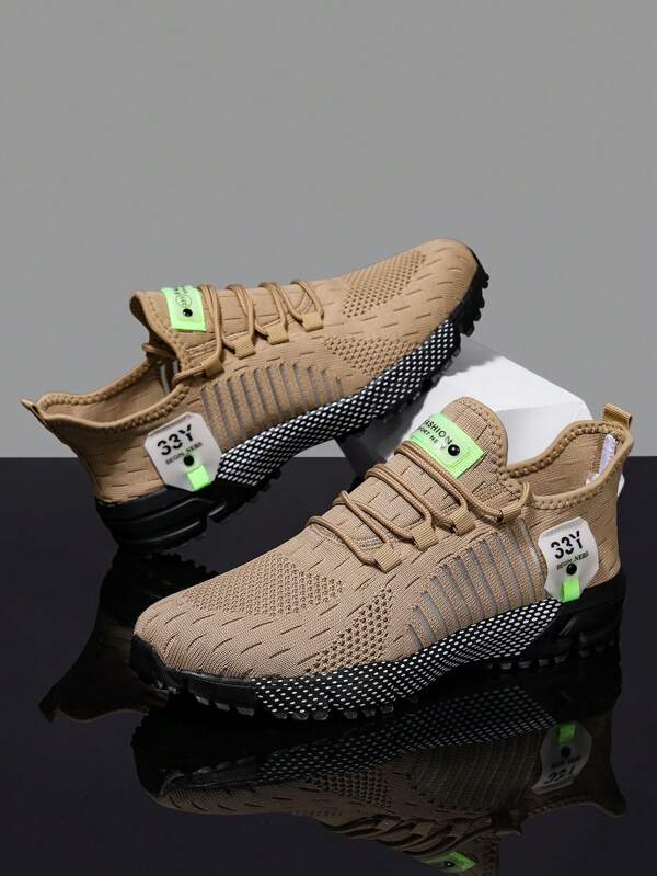 Men's Summer Breathable Mesh Fabric Fashion Casual Shoes, Sneakers, Running Shoes