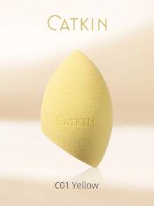 CATKIN 粉底、BB霜和散粉专用化妆海绵 – 柔软、可重复使用、完美晕染，适合日常妆容。这款化妆海绵价格实惠，可用于房间装饰、梳妆台、旅行、卧室等场合。它也是化妆配件、美妆蛋、粉扑、化妆海绵等的理想之选。此外，它还可用于圣诞礼物、化妆工具、送礼、女性礼物、圣诞礼物、赠品、旅行等场合。这款化妆海绵是旅行必备佳品。 - 黃色 - 查看 1