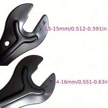 Bike Bicycle Hub Repair Tools Double-Ended Cone Wrench Bicycle Head Open End Axle Hub Spanner Hub Axle Tool 13/14/15/16mm
