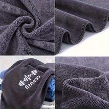 Microfiber Multicolour Gym Towels (15.8"X 37.4")Oversized Thick Towels,Sweat Absorbing Fitness Towels Suitable For Fitness, Yoga, Swimming, Camping, Tennis, Exercise, And Running,Party Supplies,Camping,Beach Essentials,Pool,Pool Float, For Both Men Women - Multicolor - View 6