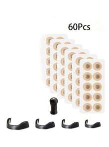 60 قطعة مجموعة شرائط أنفية لتحسين تدفق الأكسجين وتحسين النوم قليلاً، شرائط أنفية خفيفة مضادة للعرق، لا تحتاج إلى كهرباء أو بطاريات، تشمل 4 أحجام من وسادات الأنف، 1 حامل شريط أنفي و 30 شريط أنفي مغناطيسي، هدية مثالية للعائلة والأصدقاء والأحباء