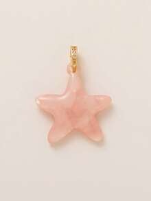 1pc Summer Fashion Ocean Style Shell, Sea Turtle, Delicate Orange & Blue Small Fish DIY Pendant, 18K Gold Plated, Anti-Oxidation, Suitable For Casual Daily Wear - Multicolor - View 14