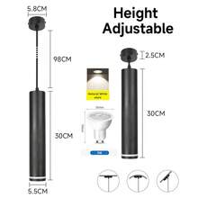 CANMEIJIA Luz empotrada de techo estilo vintage de metal, ajustable, apta para fuente de luz GU10, voltaje 85V-265V, fácil instalación, sin parpadeo, apta para tiendas, salas de exposición, cafés, restaurantes, dormitorios, salas de estar, bares, luces LED, decoración del hogar, techo, paredes, salas de exposiciones, salas de lectura, pasillos, porches, escaleras