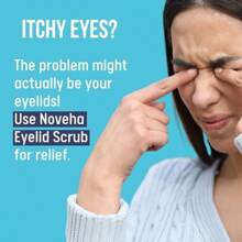 Eyelid Foaming Cleanser Everyday Scrub For Soothing Relief Refreshing Mild Eye Lid Wash To Remove Pollen Dirt Oil Lash Shampoo Makeup Remover To Port Healthy Eyes 3.4oz - Clear - 查看 4