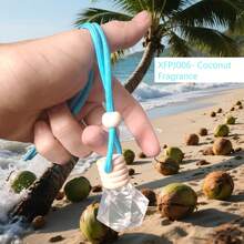 1 件 8ml 车载无焰香薰精油扩散器持久淡香吊坠汽车空气清新剂悬挂式，可爱车载空气扩散器，持久车用家用空气清新剂，男女通用汽车清新剂，去除异味持久留香情人节用品婚礼用品 - 彩色 - 查看 11