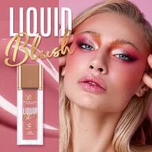 Ushas 6-Color Liquid Blush, Multi-Purpose Makeup, Creates A Natural Blush, Bright Eyeshadow, Matte Natural Lip Gloss, Easy To Apply, Long-Lasting Moisture Retention, Enhances Complexion, And Creates A Delicate Makeup Look. Essential Beauty Item - #06 - Xem 2