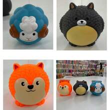 Bite Resistant Bouncing Sound Ball - TPR Material Automatic Rolling Interactive Toy, And Rubber Design, Medium-Sized Dog Specific Wear-Resistant And Non Shedding Bite Ball That Produces Sound When Bitten - Multicolor - View 10