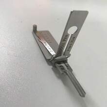 NetHong Stainless Steel SS001 PRO Key Decoder Perfect Match For Key Picking Hook Tool - Silver - View 1