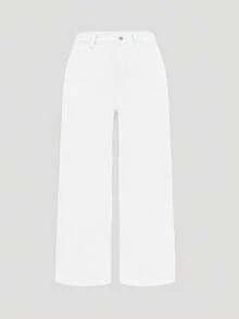 Pantalones anchos de talla grande para mujer, adecuados para el otoño y el invierno, para uso diario y vuelta al colegio