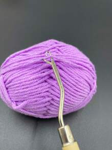 DIY 钩针，用于制作地毯、针织用品、修补毛衣破洞和隐藏松散的线头、钩针工具