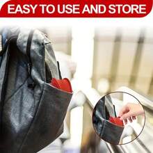 Men's Red Silicone Haircut Guide - Flexible, Bendable Haircut Guide Suitable For DIY Home And Travel Use, Soft Grip Hair Styling Tool - Multicolor - View 10