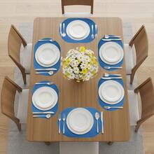 Tablecloths - Blue / Net - View 7