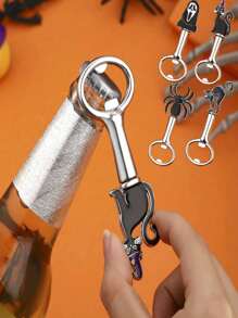 1 件不锈钢开瓶器，适合万圣节、圣诞节、送给朋友、家人、爸爸、圣诞节、派对、伴郎、兄弟、万圣节、感恩节、万圣节礼物