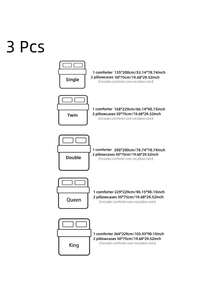 3pcs Plush Solid Waves Pattern Comforter Set, 1 Comforter + 2 Pillow Shams (Comforter Included, Pillows Not Included), Soft & Fluffy, Suitable For All Seasons - Dark Green - View 2