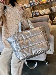 Travel Duffel Bags - 銀色 - 查看 2