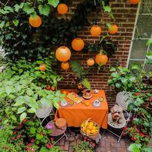 1/5 pièces Lanternes en papier blanches, oranges, bleues - Lanternes en papier rondes suspendues - Convient pour les mariages, les anniversaires, les enterrements de vie de jeune fille et les décorations de fête - Pour une utilisation intérieure et extérieure - Cadeau idéal pour les occasions de fête - Blanc - Voir 9