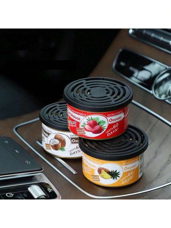 1PC Car Air Freshener ,Bubble Gum Scent Organic Cans Odor Eliminator Essential Long-Lasting,Strong Fragrance For Home Closet