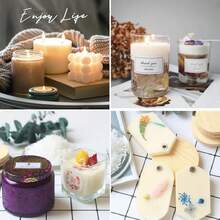 1000克蜂蜡片，白色蜂蜡颗粒，用于DIY蜡烛制作，香薰 - 顆粒白峰蠟 - 查看 7