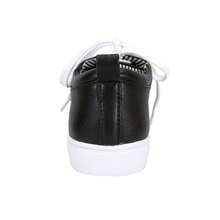 Fuzzy Anita Women's Wide Width Comfort Lace-Up Sneakers, Casual Shoes - 黑色 - 查看 4