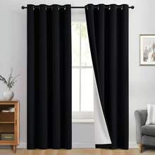 Black With White Backing