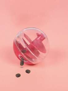 1 件红色塑料球形螺旋宠物喂食器玩具，猫咪互动玩具 - 彩色 - 查看 7