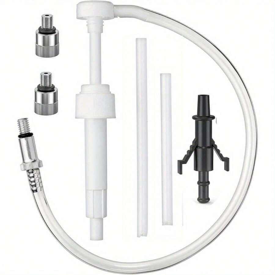 Untere Einheit Zahnradpumpe Flüssigkeitspumpe Schmierfett, Differentialgetriebeflüssigkeit, Frostschutzmittel-Transferkit geeignet für Standard-Quart-Flaschen
