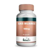 Sais Biliares 150mg - 60 cápsulas Sem Sabor - Sem sabor - Visão 1