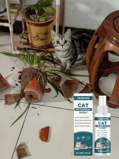 Pet Repellent Spray To Prevent Cats From Sleeping On Beds, Indoor Cat Repellent Spray