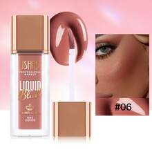 Ushas 6-Color Liquid Blush, Multi-Purpose Makeup, Creates A Natural Blush, Bright Eyeshadow, Matte Natural Lip Gloss, Easy To Apply, Long-Lasting Moisture Retention, Enhances Complexion, And Creates A Delicate Makeup Look. Essential Beauty Item - #06 - Xem 1