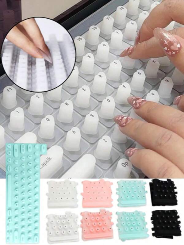 Silicone Keyboard Cover Pad For Long Nails, Anti-Scratch, Ergonomic Design, Easy Typing, Compatible With 13" Pro 2020-2023,For School Supplies,Back To School