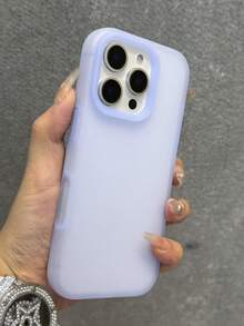 奢华哑光果冻液态硅胶手机壳适用于 16 15 14 13 12 Pro Max 保护套软保险杠保护套