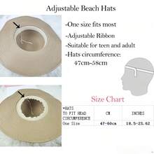 1pc Customized Embroidered Breathable Sun Hat/Visor Hat, Suitable For Outdoor Activities, Fitness, Travel, Bachelorette Party, Bridesmaid Beach Hat, Mother's Day Gift - Multicolor - View 7