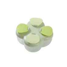 4-Compartment Portable Baby Milk Powder Box, Newborn Infant Formula Dispenser Container For Outdoor Use - Multicolor - View 8