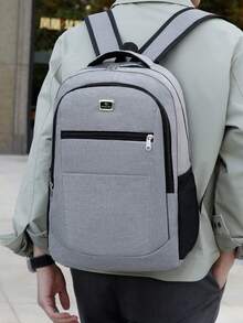 旅行笔记本电脑背包，商务防盗超薄坚固笔记本电脑背包，大学学校电脑包礼物，适合男女，适合 15.6 英寸笔记本电脑 - 彩色 - 查看 7