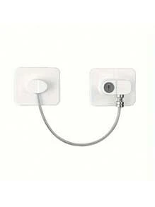 1/3 件多功能冰箱锁，带钥匙，安装简便，适用于厨房冰箱、橱柜、抽屉、壁橱、窗户和冰箱锁套件、家庭安全锁 - 彩色 - 查看 6