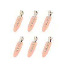 1pcs, Traceless Hair Clip, Shredded Hair Side Clip, Ins, Glue Cute Hair Clip, Pink Acrylic - 淺粉色 - 查看 8