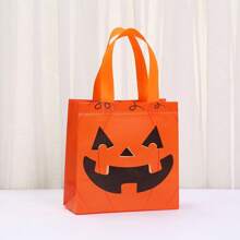 24 件/12 件/6 件万圣节南瓜无纺布袋、节日派对袋、不给糖就捣蛋礼品包装袋、万圣节礼品、万圣节装饰、亡灵节包装袋、万圣节主题派对礼品袋，颜色和款式随机 - 彩色 - 查看 7
