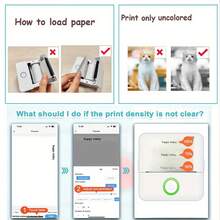 Mini Sticker Printer, Portable Inkless Sticker Maker, Pocket Photo Printer, Thermal Label Printer, Comes With 10 Rolls Of Paper, Suitable For Images, Photos, Diaries, DIY, Compatible With IOS And Android, Back To School Essential - X6 Pink-5re+5bu - View 9