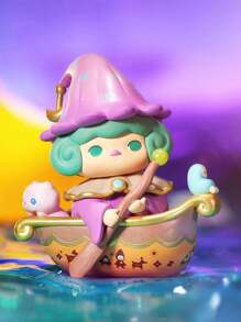 1pc Or More Cute Anime Character PVC Figure Model, Blind Box/Blind Bag, Animal Tea Party Style, Perfect Halloween Gift For Figurine Collectors, Great For Room Decoration