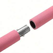 1 套多功能可拆卸组合瑜伽和普拉提棒，配有阻力带和不锈钢健身棒，适合女性和男性，家庭健身房锻炼，深蹲瑜伽和普拉提，以及塑身 - 彩色 - 查看 6