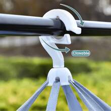 Red plegable multifuncional, cubierta de alimentos anti-viento y anti-mosquitos, deshidratador de alimentos de poliéster con tapa, red colgante portátil para secar pescado y verduras, sin necesidad de electricidad