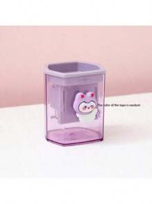 Sanrio Taille-crayon mini Sanrio Kuromi et hello kitty, instruments d'écriture fins - fonctionnement manuel pour les étudiants et l'usage de bureau, rentrée scolaire