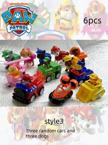 Paw Patrol 2/4/6/18 PCS Paw Patrol Inertial Rebound Patrol Car, The Best Holiday Gift For Good Friends, Party Atmosphere Decoration, Perfect Party Decoration, Home Decoration Ornaments, Perfect Room Decoration, Christmas Gift Valentine's Day, Ideal Friend Gifts For Birthday Celebrations, Souvenirs, Women's Souvenir, Cute Aesthetic, Valentine Day Gifts, Decorations, Home Decor, Valentines Gifts