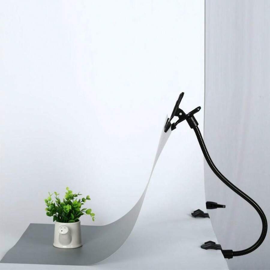 全新背景支架 C 型夹 适用于相机摄影工作室配件灯架柔性臂反射器相机陶瓷相机